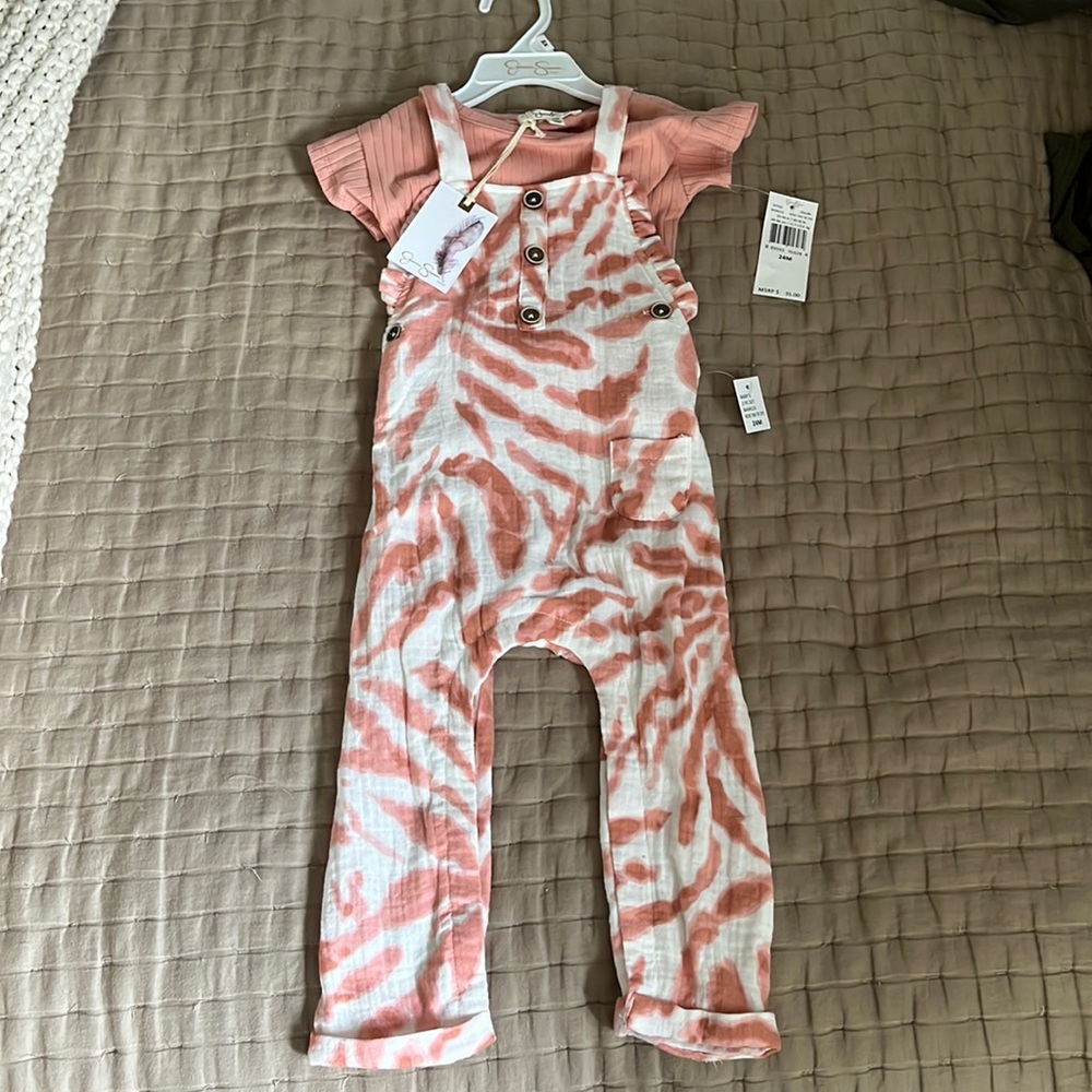 Tie Dye Romper Set